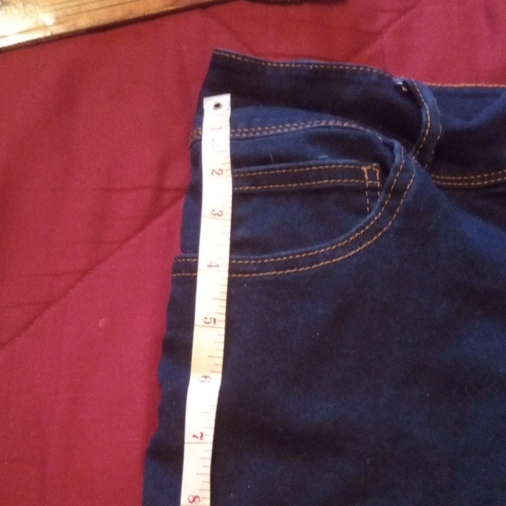 Wax Jean Black Jean Shorts with Rolled Hems - Picture 4 of 6
